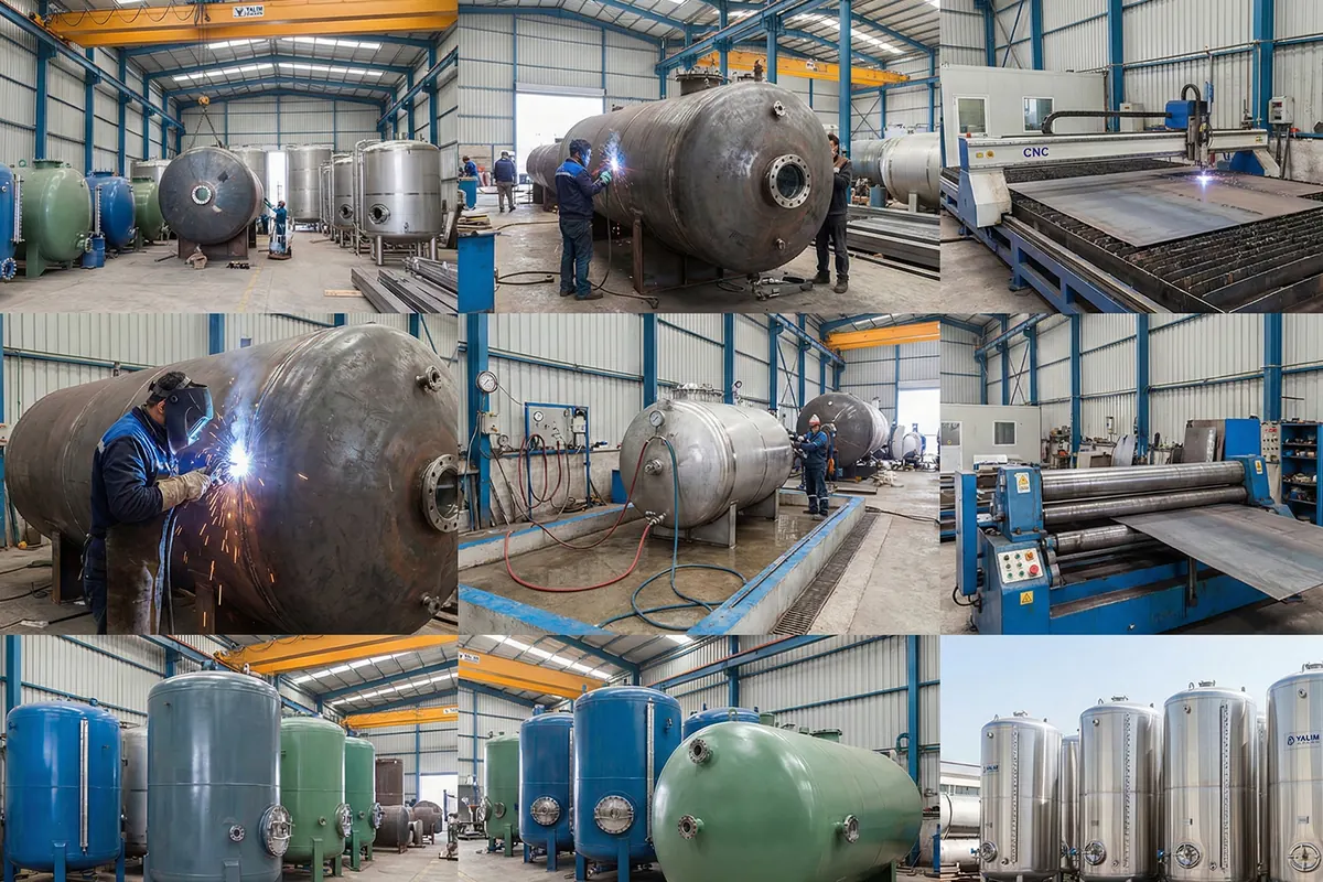 Basınçlı Hava Tankı - Yalım Kazan imalatı
